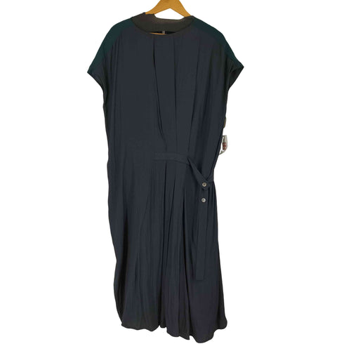 パドカレ pas de calais ツートーン ノースリーブ ワンピース レディース